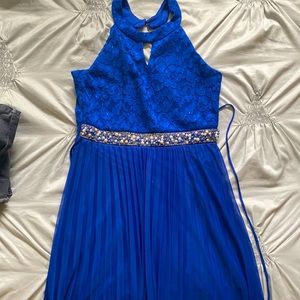 Blue formal dress